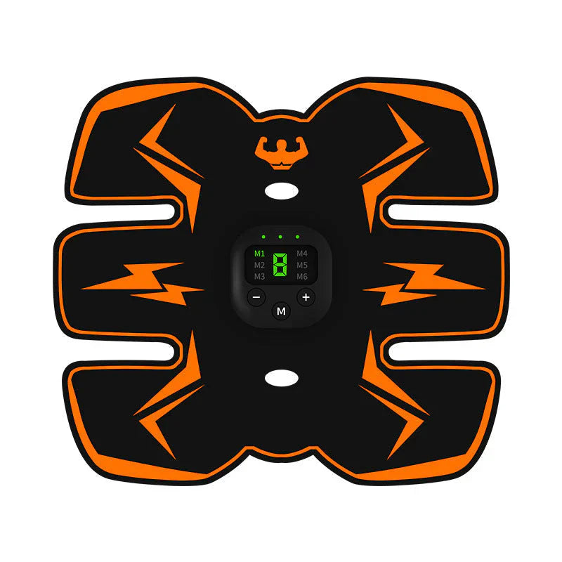 Rechargeable ABS Muscle Stimulator – Wireless Ab Toner with 8 Modes & 29 Intensity Levels