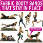 Resistance Bands for Working Out with Workout Bands Guide. 4 Booty Bands for Women Men Fabric Elastic Bands for Exercise Bands Resistance Bands for Legs Bands for Working Out Hip Thigh Glute Bands Set