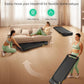 Smart 2-In-1 Folding Treadmill, Compact Walking Pad with Safety Handle, Plug and Play, Dual LED Display, Workout APP, Walking or Running for Home Office, Remote Included